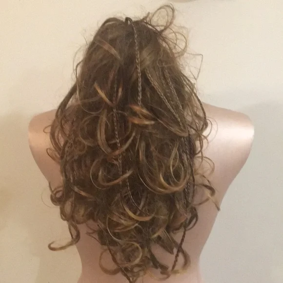 Accessories | Curls Braids Hair Piece Light Brown Blondish  display picture 2